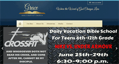 Desktop Screenshot of gracebiblebaptist.org